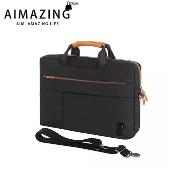Wholesale Shockproof Waterproof Laptop Bag Business Men laptop Shoulder Bag