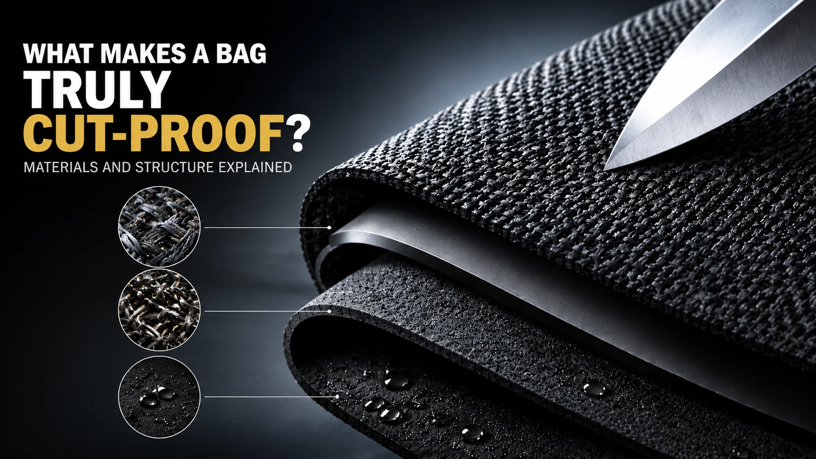 Anti-Cut Bag Fabric Analysis