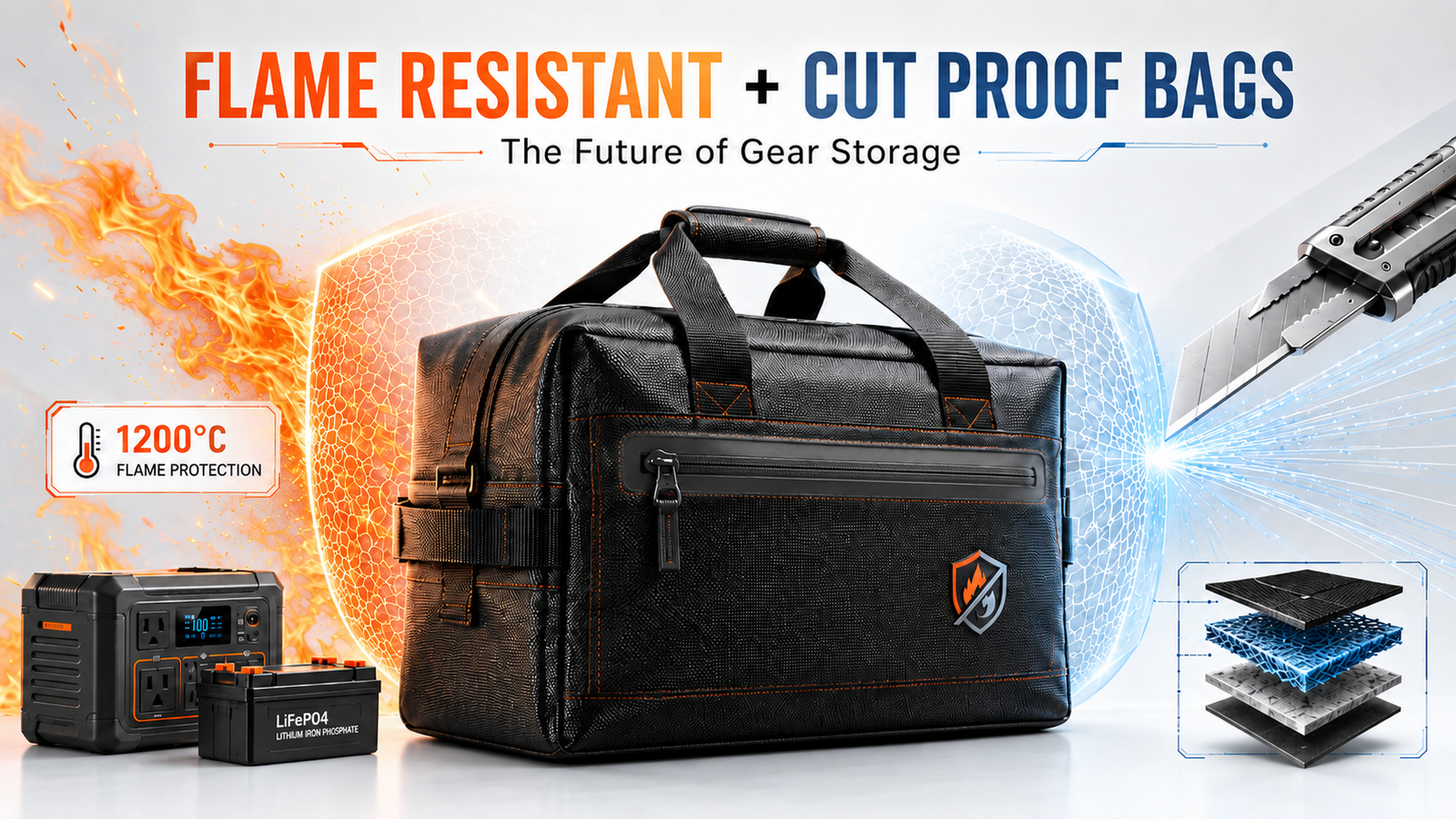 Flame-Resistant & Cut-Proof Bags