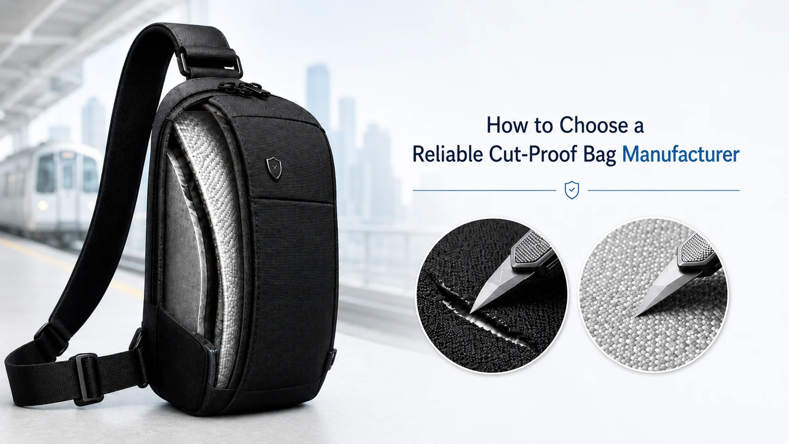slash proof bag