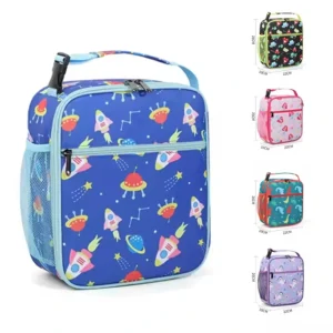 OEM Multi-Function Kids Lunch Waterproof Bag with Adjustable Shoulder Strap