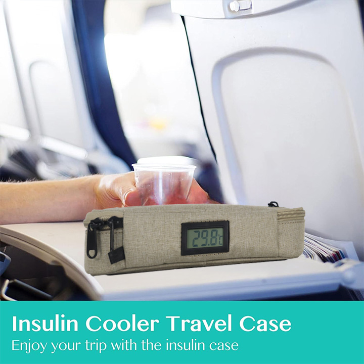 insulin cooler travel case
