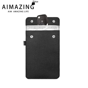 Faraday Pouch Key Fob Cage Block Signal Anti-Theft Fob Case